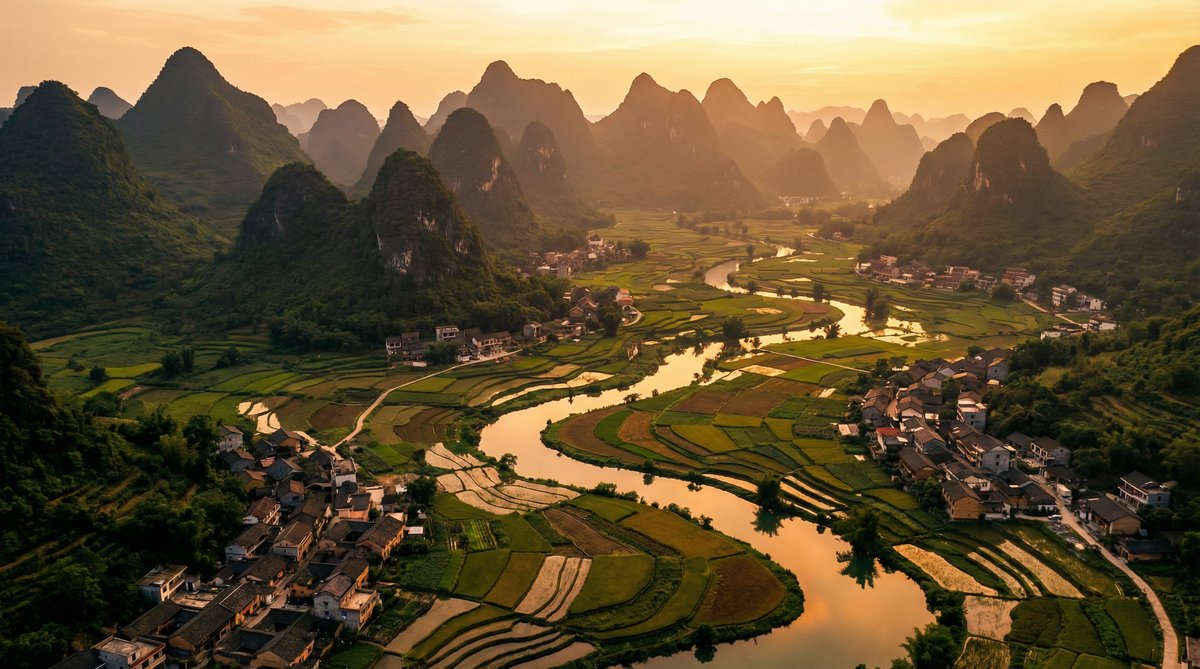 困困兔航拍风景视频